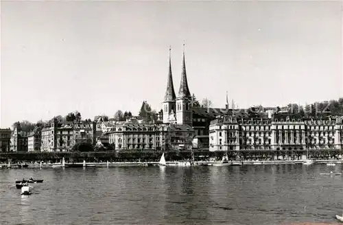 AK / Ansichtskarte Luzern LU Teilansicht Kat. Luzern