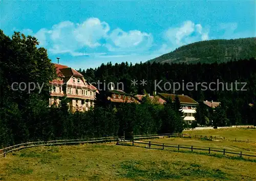 AK / Ansichtskarte Sasbachwalden Hoehenklinik Breitenbrunn Kat. Sasbachwalden