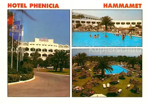AK / Ansichtskarte Hammamet Hotel Phenicia Schwimmbad Kat. Tunesien