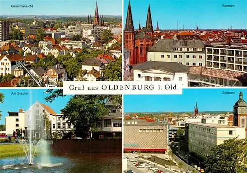 AK / Ansichtskarte Oldenburg Niedersachsen Gesamtansicht Zentrum Am Stautor Zentrum Kat. Oldenburg (Oldenburg)