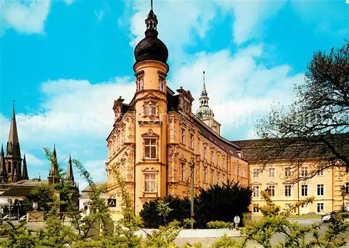 AK / Ansichtskarte Oldenburg Niedersachsen Schloss mit Lambertikirche Kat. Oldenburg (Oldenburg)