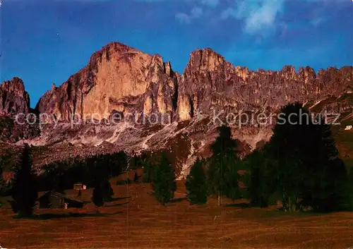 AK / Ansichtskarte Dolomiten Karerpass mit Rosengarten Kat. Italien
