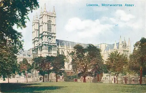 AK / Ansichtskarte London Westminster Abbey Kat. City of London