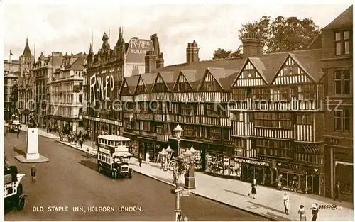 AK / Ansichtskarte Holborn Covent Garden Old Stapel Inn Kat. Camden