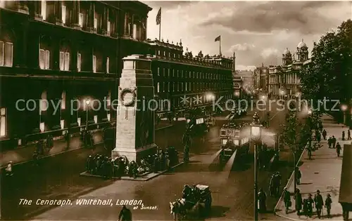 AK / Ansichtskarte London The Cenotaph Monument Kat. City of London