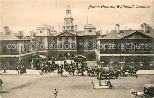 AK / Ansichtskarte London Horse Guards Whitehall Kat. City of London