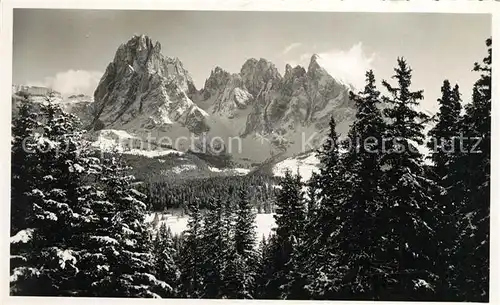 AK / Ansichtskarte Sassolungo Panorama Kat. Italien