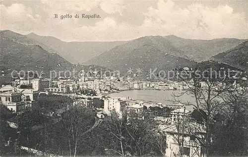 AK / Ansichtskarte Rapallo Liguria Panorama Kat. Rapallo