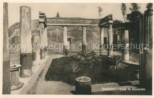 AK / Ansichtskarte Pompei Casa di Diomede