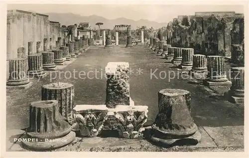 AK / Ansichtskarte Pompei Basilica