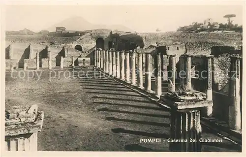 AK / Ansichtskarte Pompei Caserma dei Gladiatori