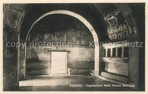 AK / Ansichtskarte Pompei Tepidarium delle Terme Stabiane