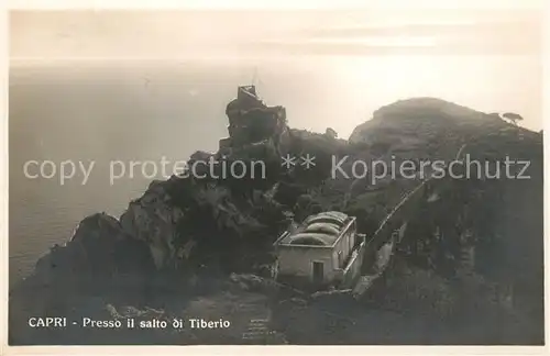 AK / Ansichtskarte Capri Presso Tiberio Kat. Golfo di Napoli