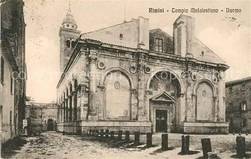 AK / Ansichtskarte Rimini Tempio Malatestiano Duomo Kat. Rimini