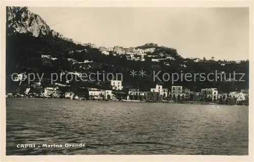 AK / Ansichtskarte Capri Marina Grande Kat. Golfo di Napoli