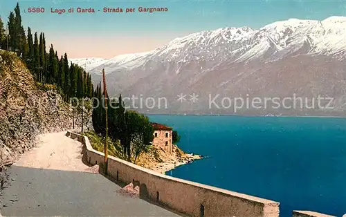 AK / Ansichtskarte Lago di Garda Strada per Gargnano Kat. Italien