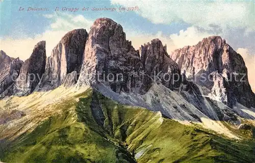 AK / Ansichtskarte Sassolungo Dolomiti  Kat. Italien