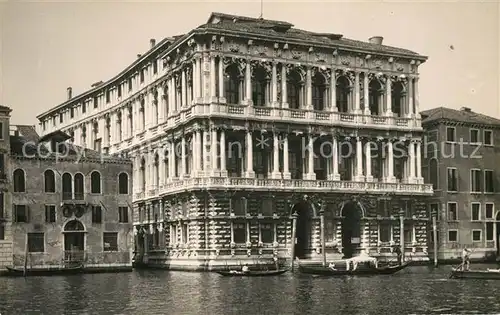 AK / Ansichtskarte Venezia Venedig Palazzo Kat. 