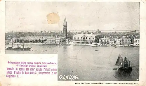 AK / Ansichtskarte Venedig Venezia Panorama Kat. 
