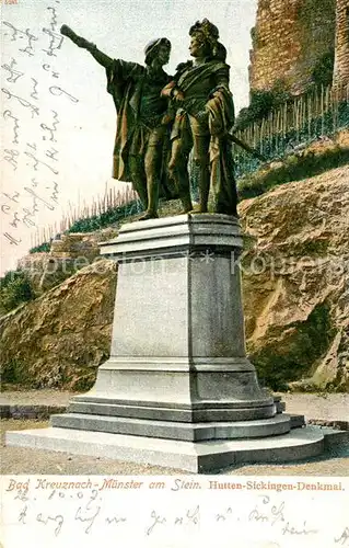 AK / Ansichtskarte Muenster Stein Hutten Sickingen Denkmal Kat. Bad Kreuznach