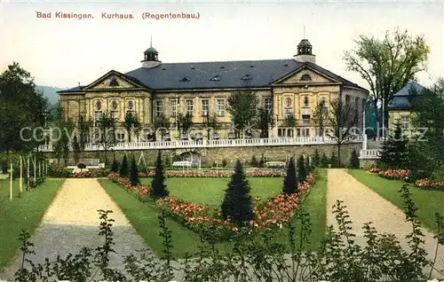 AK / Ansichtskarte Kissingen Bad Kurhaus Regentenbau Kat. Bad Kissingen