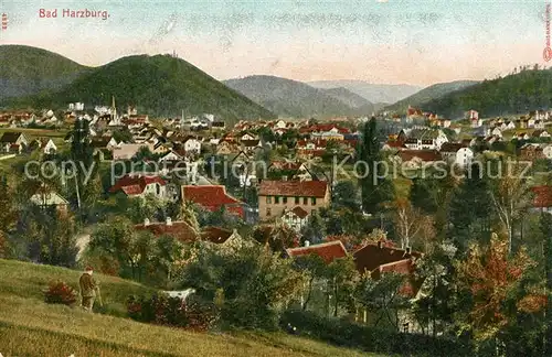 AK / Ansichtskarte Harzburg Bad Panorama Kat. Bad Harzburg