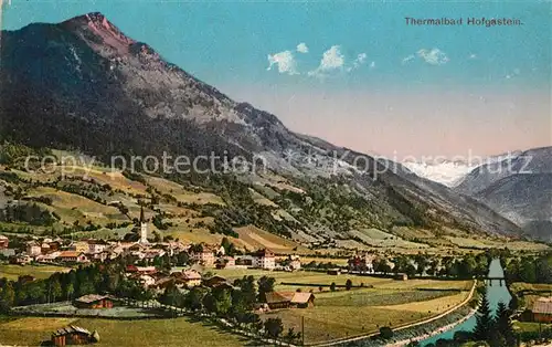 AK / Ansichtskarte Bad Hofgastein Fliegeraufnahme Kat. Bad Hofgastein