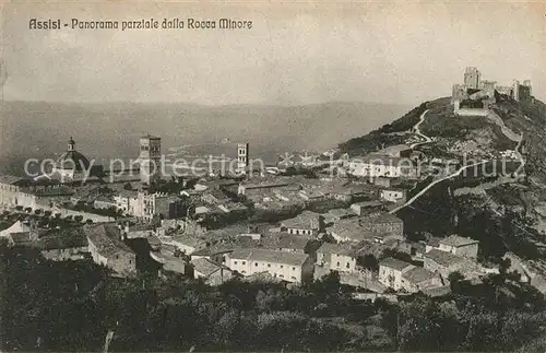AK / Ansichtskarte Assisi Umbria Panorama Rocca Minore Kat. Assisi