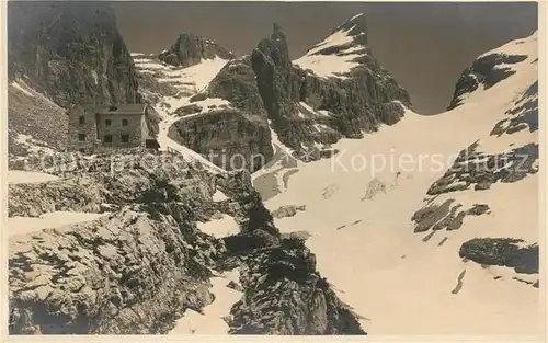 AK / Ansichtskarte Brenta Rifugio Tuckett Passo Kat. Italien