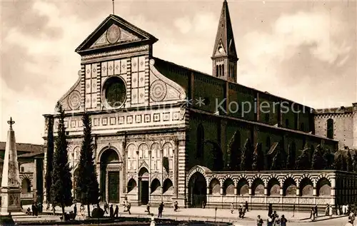 AK / Ansichtskarte Firenze Toscana Basilica San Maria Novella Kat. Firenze