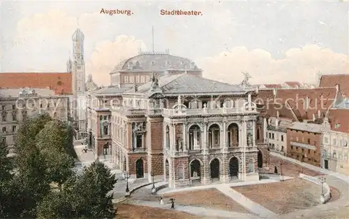 AK / Ansichtskarte Augsburg Stadttheater Kat. Augsburg