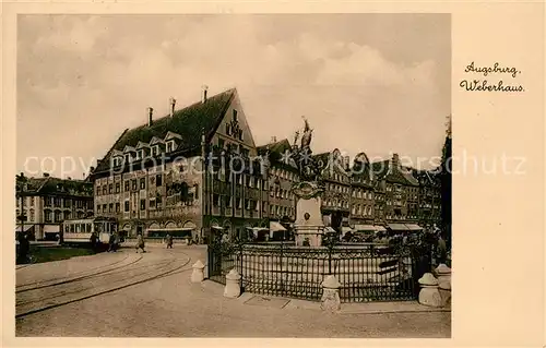 AK / Ansichtskarte Augsburg Weberhaus Kat. Augsburg