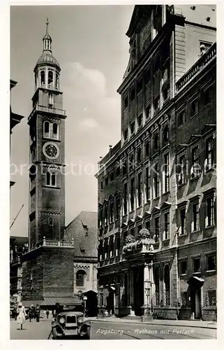 AK / Ansichtskarte Augsburg Rathaus Perlach Kat. Augsburg