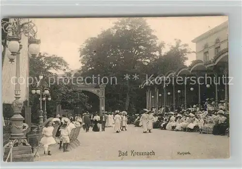 AK / Ansichtskarte Kreuznach Bad Kurpark Kat. Bad Kreuznach