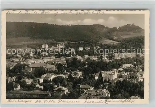 AK / Ansichtskarte Bad Kissingen Blick vom Staffelsberg Kat. Bad Kissingen