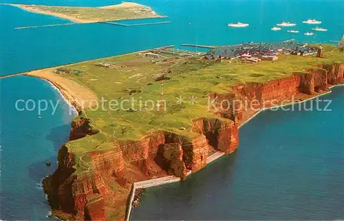 AK / Ansichtskarte Helgoland Fliegeraufnahme Kat. Helgoland