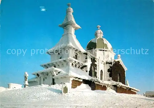 AK / Ansichtskarte Radhoscht Kapelle auf dem Gipfel des Berges Radhosi Kat. Radhost