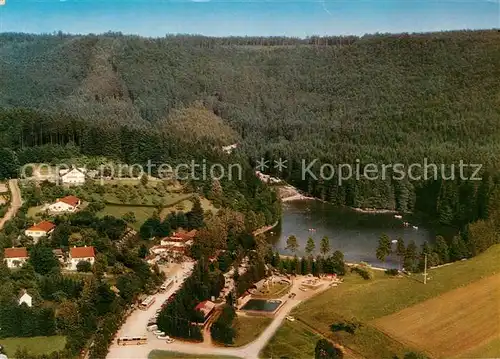 AK / Ansichtskarte Fornsbach Kinderparadies am Waldsee Fliegeraufnahme Kat. Murrhardt