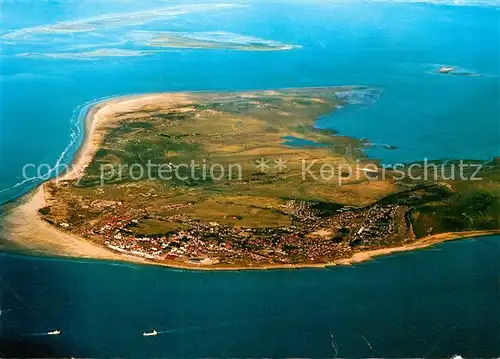 AK / Ansichtskarte Borkum Nordseebad Fliegeraufnahme Kat. Borkum