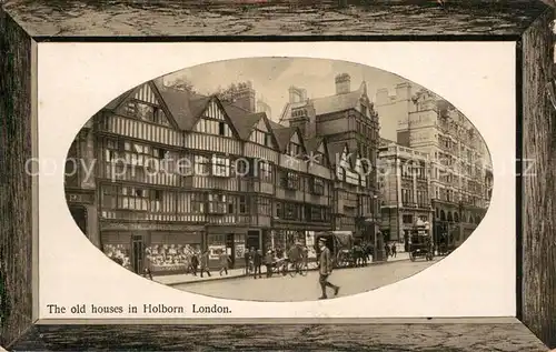 AK / Ansichtskarte Holborn Covent Garden Old Houses Frame Bilderrahmen Kat. Camden