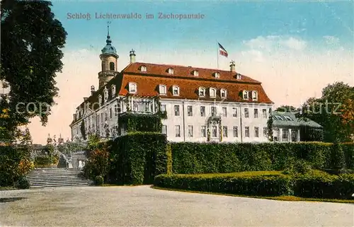 AK / Ansichtskarte Lichtenwalde Sachsen Schloss im Zschopautale