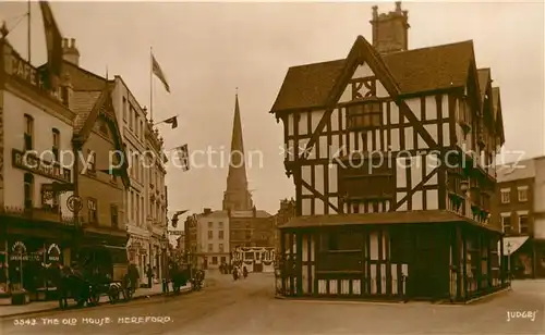 AK / Ansichtskarte Hereford UK The Old House