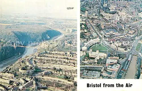 AK / Ansichtskarte Bristol UK from the air Kat. Bristol City of