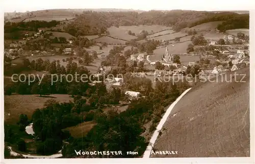 AK / Ansichtskarte Woodchester Panorama from Amberley