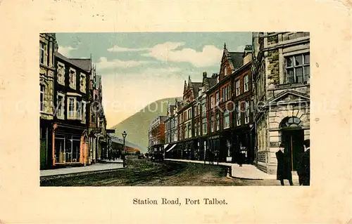 AK / Ansichtskarte Port Talbot Station Road Kat. Neath Port Talbot