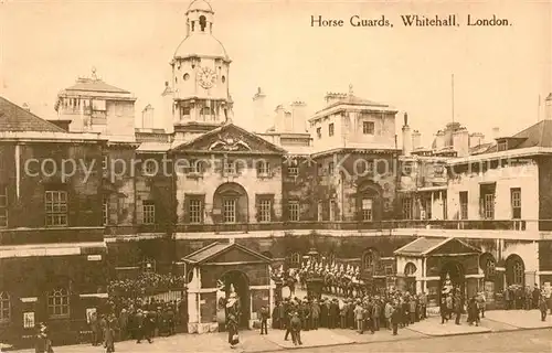 AK / Ansichtskarte London Hourse Guards Whitehall Kat. City of London