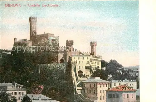 AK / Ansichtskarte Genova Genua Liguria Castella De Albertis Kat. Genova