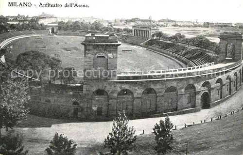 AK / Ansichtskarte Milano Anfiteatro Arena Kat. Italien