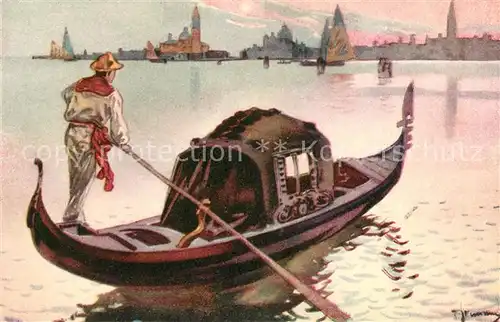 AK / Ansichtskarte Venezia Venedig La Gondola Kat. 
