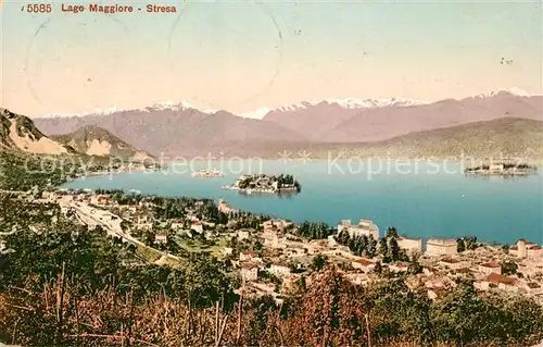 AK / Ansichtskarte Stresa Lago Maggiore Panorama